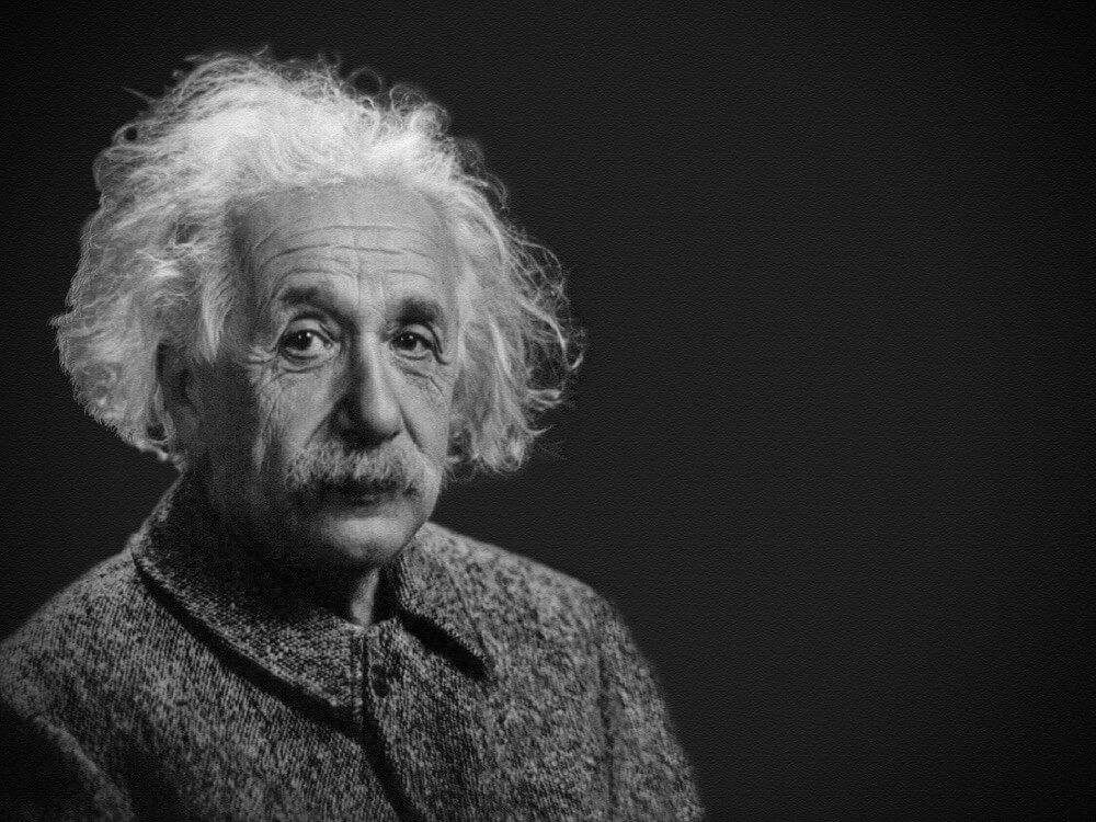 アルバート・アインシュタインの肖像画